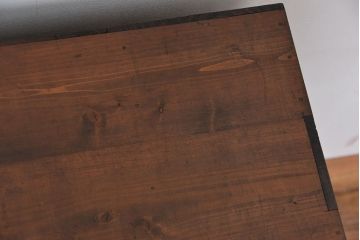 レトロ家具　昭和レトロ　古い木の下駄箱(収納棚)