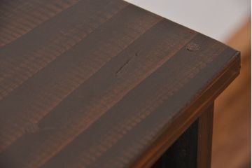 レトロ家具　昭和レトロ　四枚引き戸の時代箪笥ローボード(収納棚)