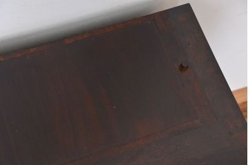 ビンテージ松本民芸家具　ミズメザクラ　二段重ね食器棚(収納棚)