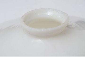 古い乳白平笠ガラス照明2点セット?