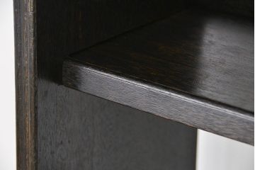 レトロ家具　★昭和レトロ　シックな楔本棚(ブックシェルフ、飾り棚)
