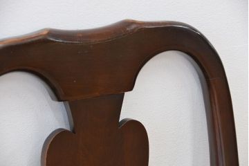 ヴィンテージ家具　アメリカビンテージ　大振りなダイニングチェア2脚セット