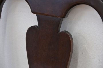 ヴィンテージ家具　アメリカビンテージ　大振りなダイニングチェア2脚セット