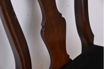 ヴィンテージ家具　アメリカビンテージ　大振りなダイニングチェア2脚セット?