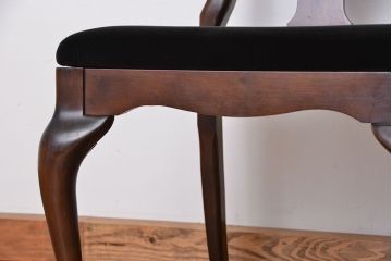 ヴィンテージ家具　アメリカビンテージ　大振りなダイニングチェア2脚セット?