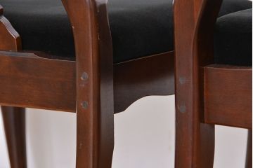 ヴィンテージ家具　アメリカビンテージ　大振りなダイニングチェア2脚セット?