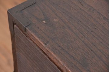 アンティーク家具　☆古民具・骨董　モダンな二段重ね時代箪笥