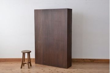 アンティーク家具　アンティーク　20升パタパタ下駄箱(収納棚、マス目棚)