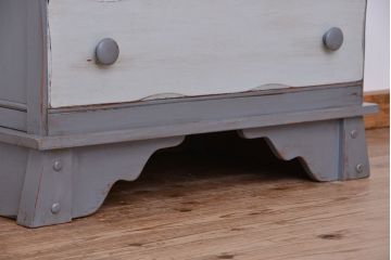ヴィンテージ家具　アメリカビンテージ　1970年代、可愛いペイントチェスト(タンス、ドロワー)