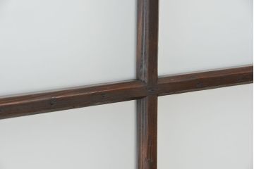 ★古い木のシンプルなガラス引き戸1枚?(ガラス戸)