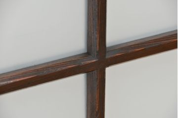 古い木のシンプルなガラス引き戸1枚(2)(ガラス戸)