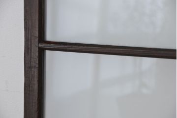 古い木のシンプルなガラス引き戸1枚(3)(ガラス戸)
