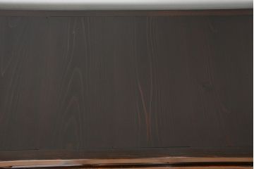 アンティーク家具　古民具・骨董　明治〜大正時代　変り型水屋箪笥サイドボード(食器棚・収納棚)