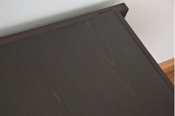 アンティーク家具　古民具・骨董　明治〜大正時代　変り型水屋箪笥サイドボード(食器棚・収納棚)