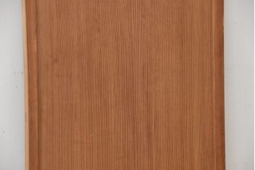 昭和レトロ　柾目の杢目が上質な幅せま扉(ドア)