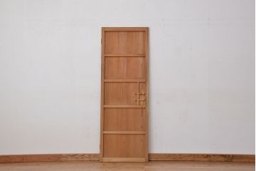 古民具・骨董　古い木味のシンプルな扉?(ドア)