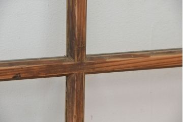 昭和レトロ　ジャンクスタイル　使い込まれたガラスドア(扉)