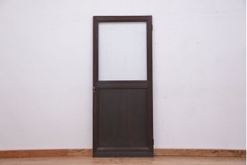 大正ロマン　古い洋館の上品なモールガラスドア(扉)