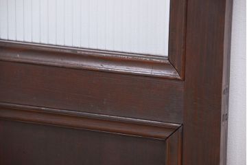 大正ロマン　古い洋館の上品なモールガラスドア(扉)