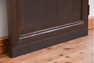 大正ロマン　古い洋館の上品なモールガラスドア(扉)