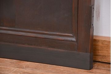 大正ロマン　古い洋館の上品なモールガラスドア(扉)