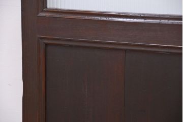 大正ロマン　古い洋館の上品なモールガラスドア(扉)