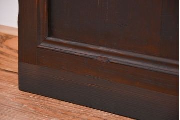 大正ロマン　古い洋館の上品なモールガラスドア(扉)