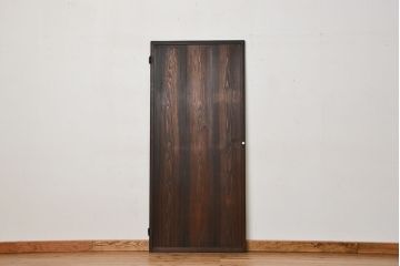 ★古民具・骨董　古いお屋敷の横桟付き扉(ドア)