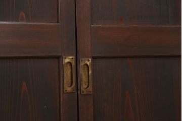 古民具・骨董　造りの良い上質な帯戸4枚セット(板戸)