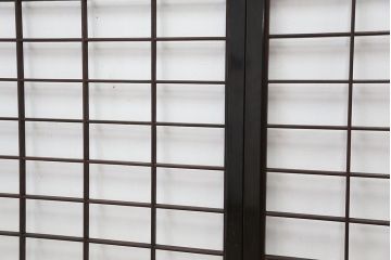 ★古民具・骨董　腰板欅材の上質な時代障子戸　4枚セット