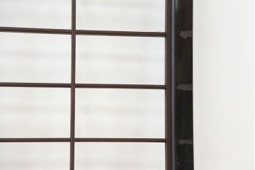 ★古民具・骨董　腰板欅材の上質な時代障子戸　4枚セット