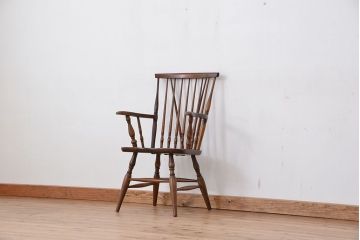 中古　飛騨産業ナラ材　ダイニングチェア1脚(椅子、イス)