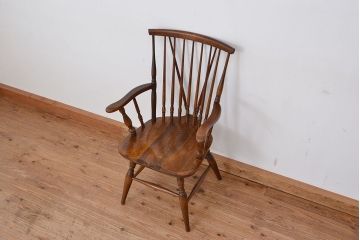 中古　飛騨産業ナラ材　ダイニングチェア1脚(椅子、イス)
