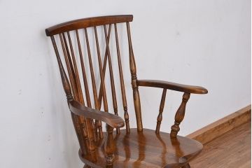 中古　飛騨産業ナラ材　ダイニングチェア1脚(椅子、イス)