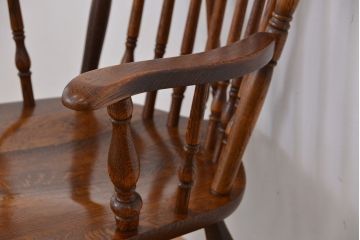 中古　飛騨産業ナラ材　ダイニングチェア1脚(椅子、イス)