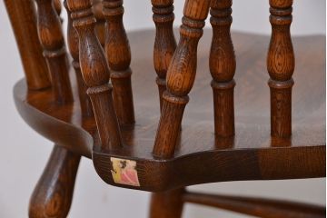 中古　飛騨産業ナラ材　ダイニングチェア1脚(椅子、イス)