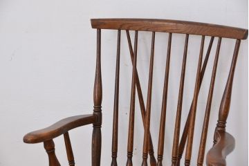 イタミ有り　中古　飛騨産業ナラ材　ダイニングチェア1脚(椅子、イス)