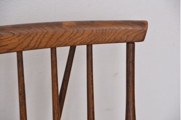 イタミ有り　中古　飛騨産業ナラ材　ダイニングチェア1脚(椅子、イス)