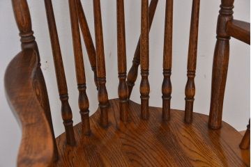イタミ有り　中古　飛騨産業ナラ材　ダイニングチェア1脚(椅子、イス)
