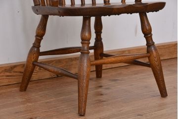イタミ有り　中古　飛騨産業ナラ材　ダイニングチェア1脚(椅子、イス)