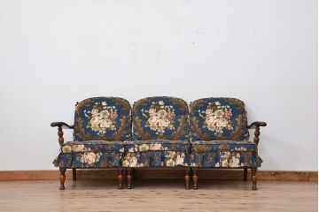 中古　飛騨産業　穂高シリーズ　3Pソファ