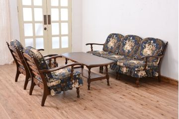 中古　飛騨産業　穂高シリーズ　1Pソファ
