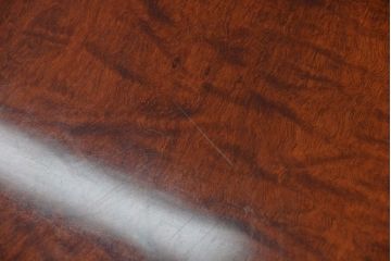 アンティーク家具　重厚　カリン材の造りの良い座卓(テーブル、花梨材)