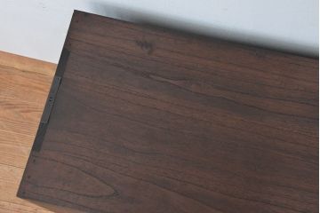 アンティーク家具　アンティーク　鉄脚付き　ローチェスト(ローボード)