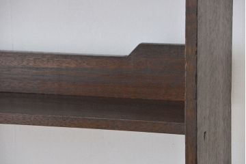 レトロ家具　★昭和レトロ　シンプルな本棚(ブックシェルフ)