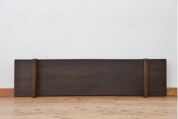アンティーク家具　古民具・骨董　天板一枚板、味のある裁ち板(テーブル、作業台)