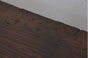アンティーク家具　★アンティーク　古い木のシンプルな作業台(テーブル、机)