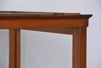 アンティーク家具　アンティーク　6面ガラス脚付きガラスケース(ショーケース、飾り棚)