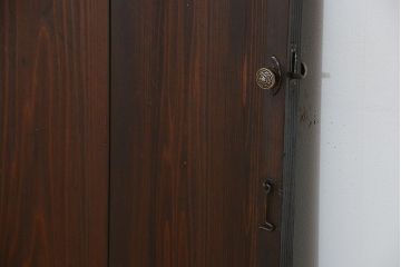 古民具・骨董　味のある格子扉(ドア)