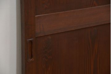 古民具・骨董　状態の良い幅せま帯戸2枚セット(板戸)